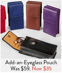 Add-an-Eyeglass Pouch