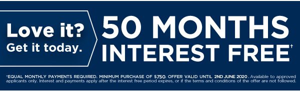 50 Months Interest Free