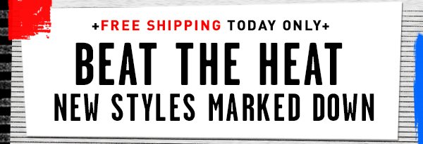 Free shipping, TODAY ONLY