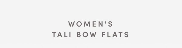 WOMEN'S TALI BOW FLATS