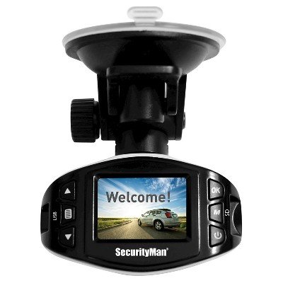 SecurityMan - Mini HD Car Camera Recorder - White