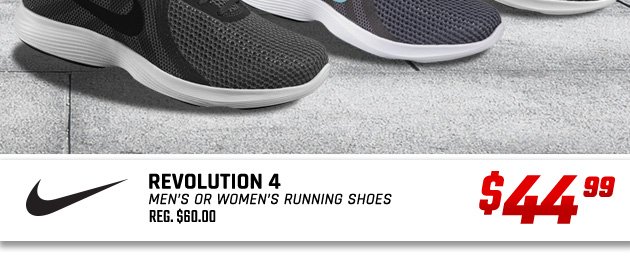 Nike Revolution 4 Men's or Women's Running Shoes