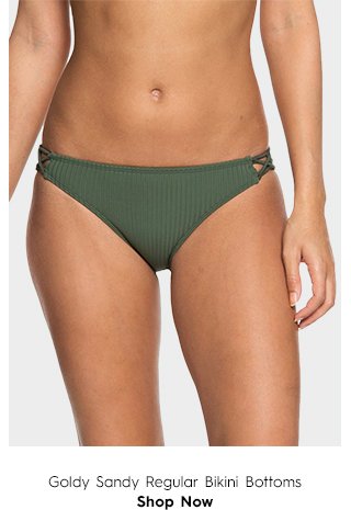 Quaternary Right - Goldy Sandy Regular Bikini Bottoms