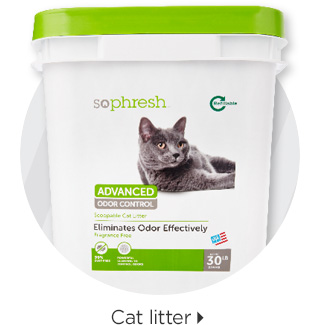 Cat litter > 