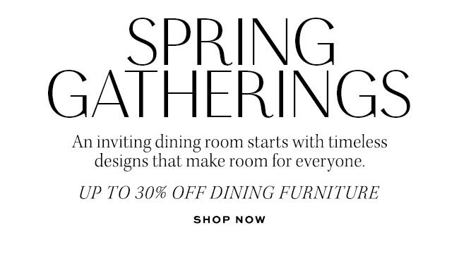 Spring Gatherings