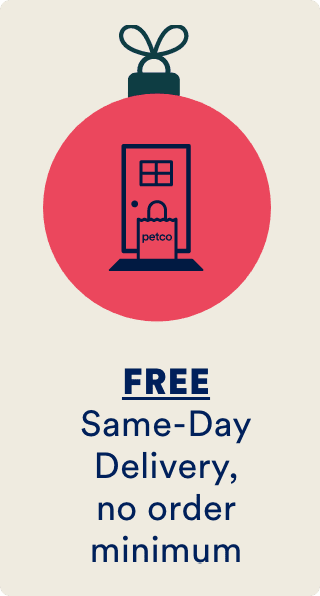 Free Same-Day Delivery, no order minimum