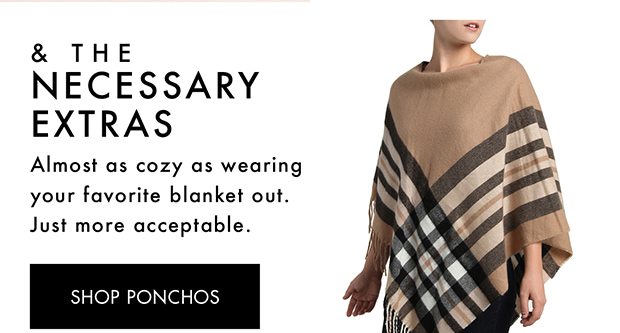 SHOP PONCHOS