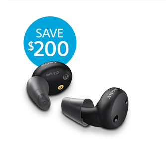 Save $200: E10 Self-Fitting OTC Hearing Aids²