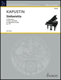 Kapustin - Sinfonietta op. 49 (Piano Duet)