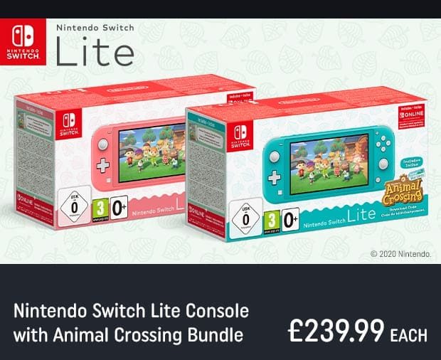 Nintendo Switch Lite Animal Crossing Bundles