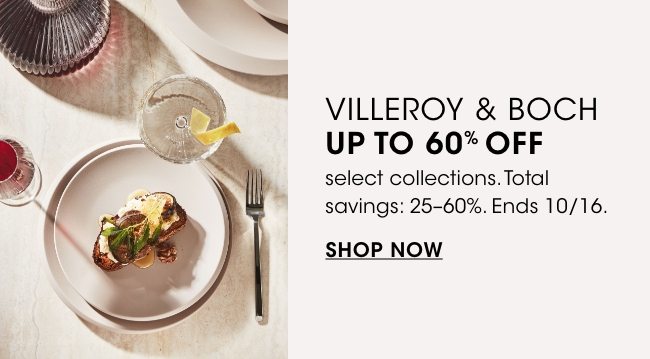 Villeroy & Boch: Up to 55% off