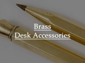 Brass Desk Accessories