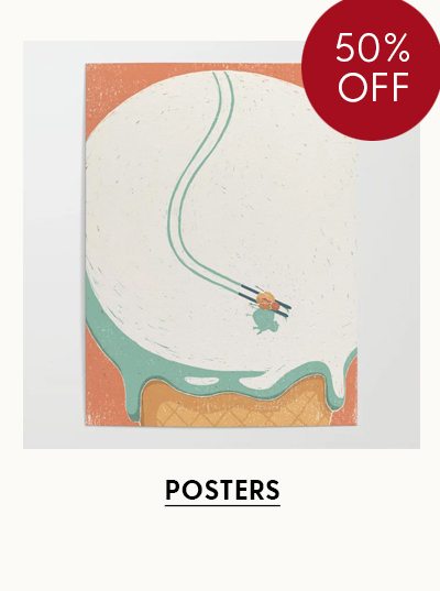 50% Off | Shop Posters