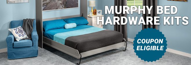 Murphy Bed Hardware Kits - Coupon Eligible