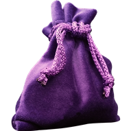 Purple Velvet Pouch