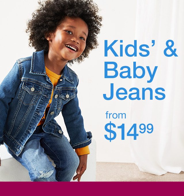 KIDS' AND BABY JEANS