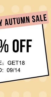 EARLY AUTUMN SALE