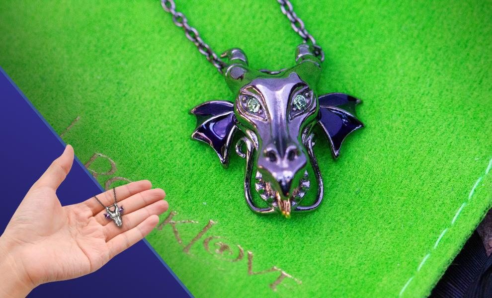 Maleficent Dragon Pendant (RockLove Jewelry)