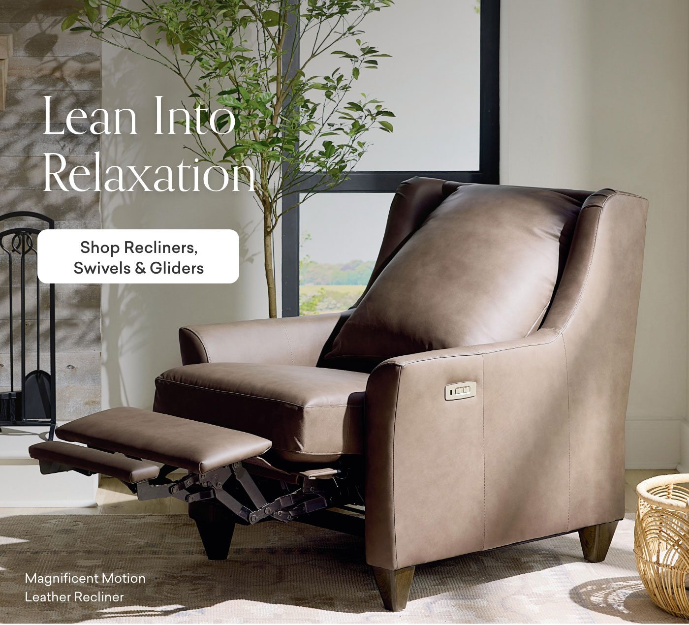 Lean Into Relaxation. Shop Recliners, Swivels & Gliders