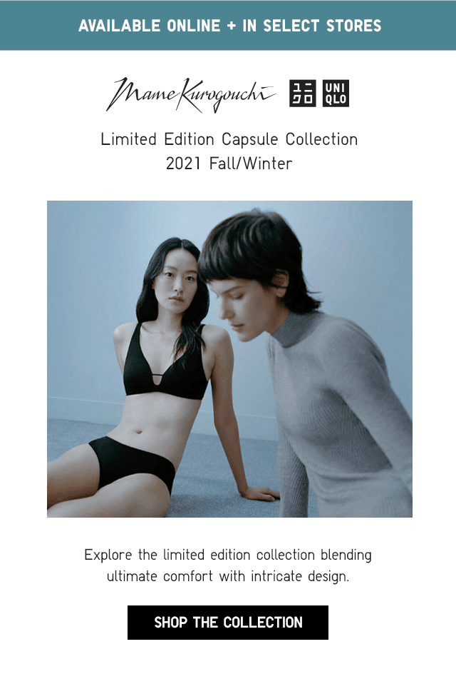 MAME LIMITIED EDITION CAPSULE COLLECTION 2021 FALL/WINTER