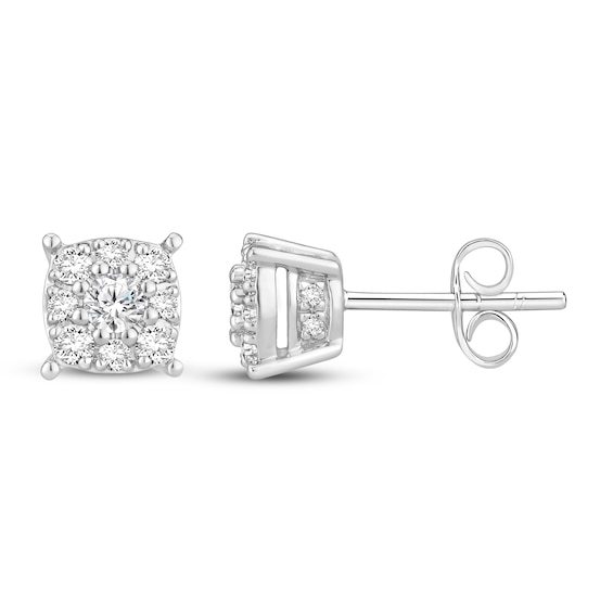 Kay Diamond Earrings 1/2 ct tw 10K White Gold