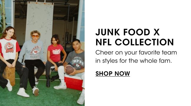 Junk Food X NFL Collection