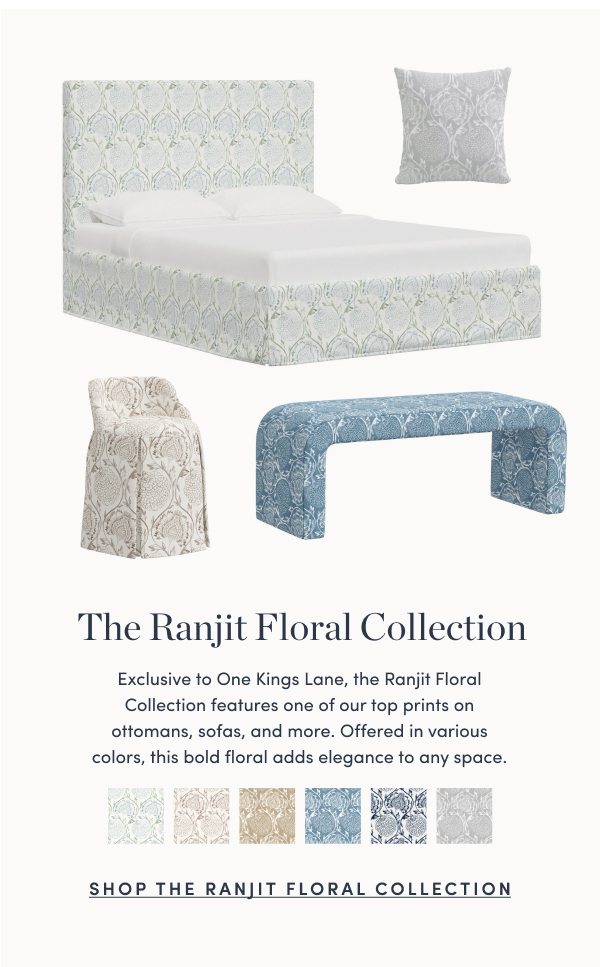 Shop the Ranjit Floral Collection