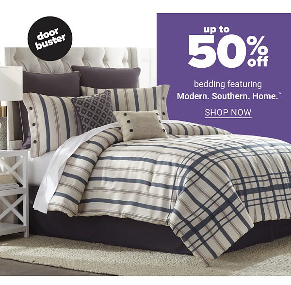 Up to 50% off Bedding - Shop Now