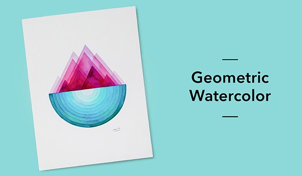 Geometric Watercolor