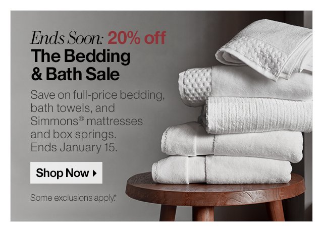 Bedding Sale Ends Soon