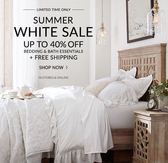 SUMMER WHITE SALE
