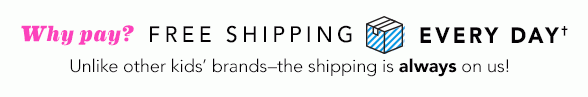 Free Shipping Every Day + BOPIS