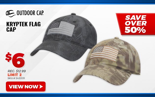 OUTDOOR CAP KRYPTEK FLAG CAP