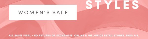 WOMEN'S SALE