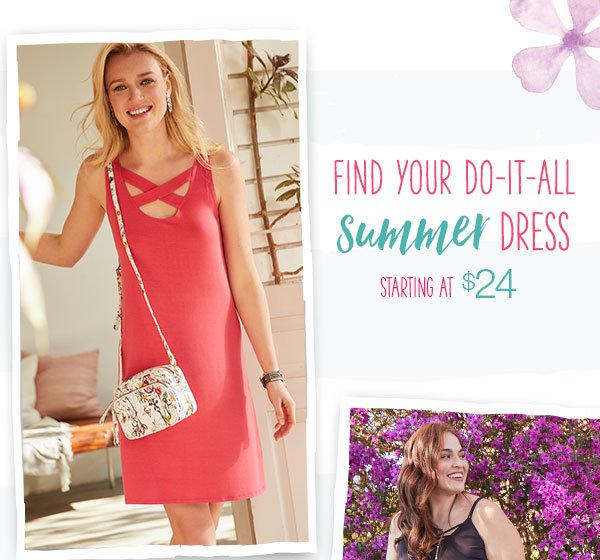 *Find your do-it-all summer dress starting at $24