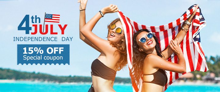 Independence Day Special 15% OFF Coupon