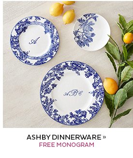 Ashby Dinnerware - Free Monogram