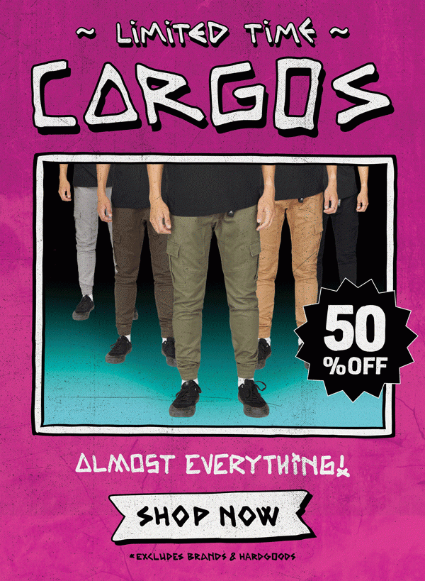 50% OFF Cargos