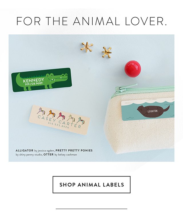 Animal Labels