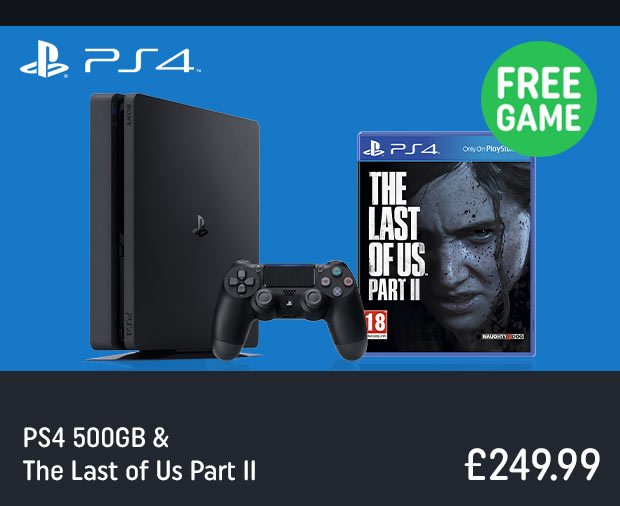 PS4 500GB & The Last of Us Part II