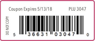 Coupon Expires 5/13/18