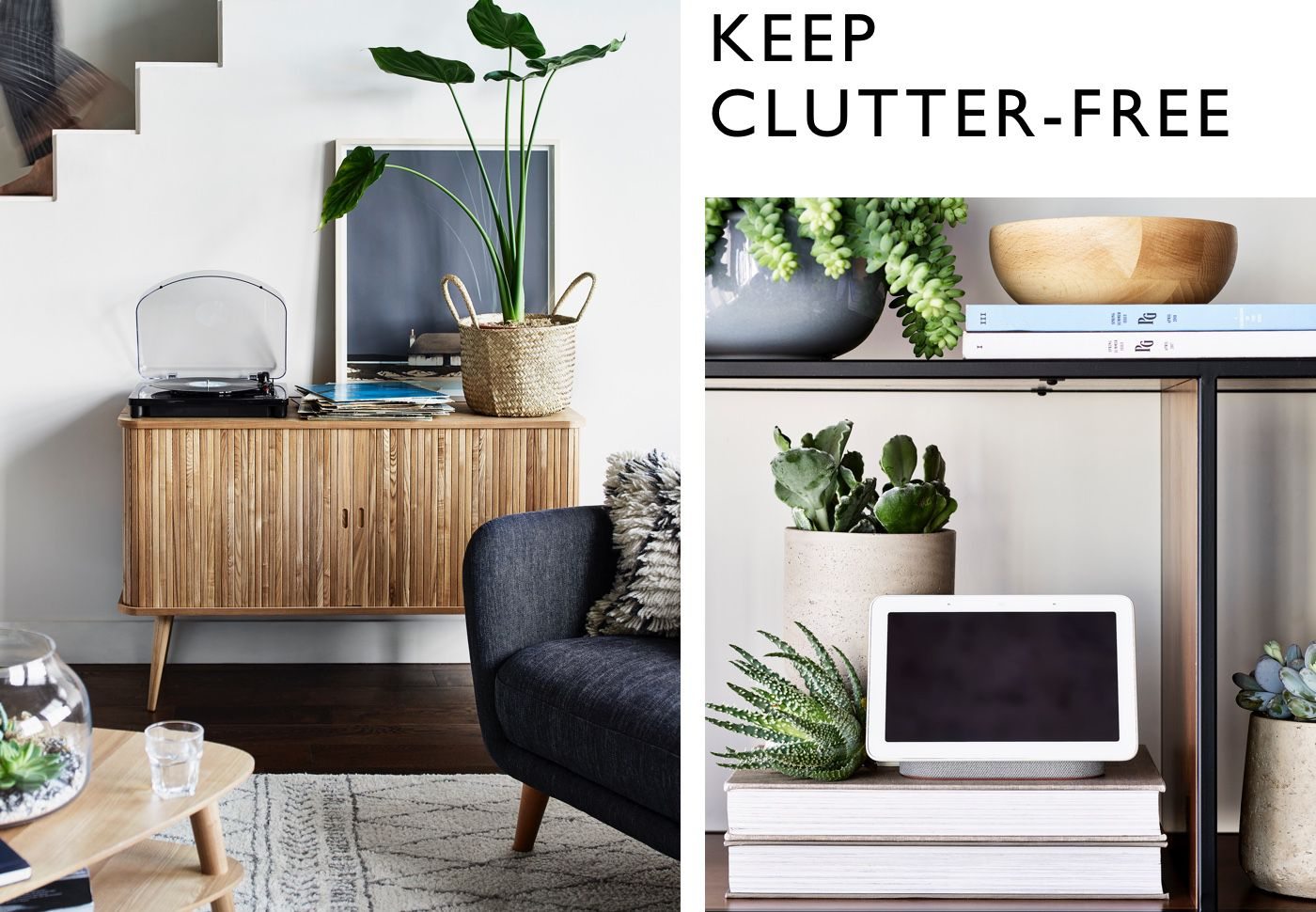 Keep Clutter-free