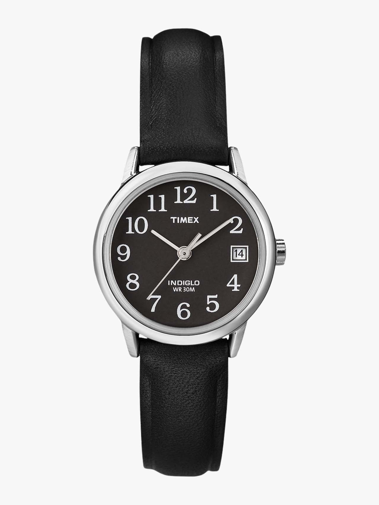 Timex Easy Reader 25mm Leather Strap Watch