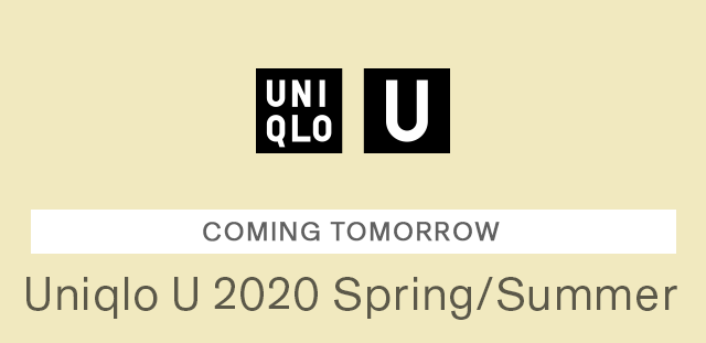 LOGO - UNIQLO U 2020 SPRING/SUMMER