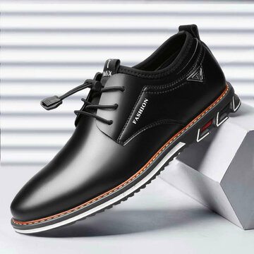  Microfiber Leather Non Slip Casual Shoes