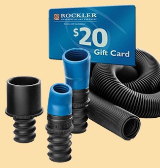 Free $20 Gift Card with the Dust Right Universal Small Port Hose Kit