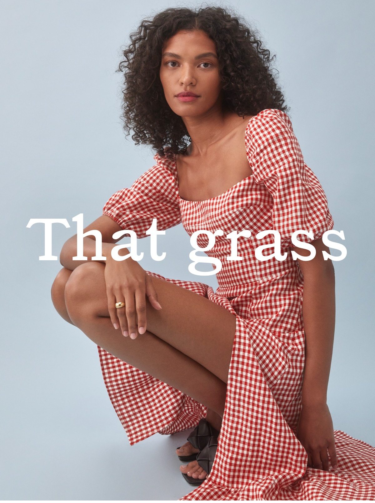 That grass