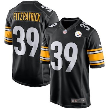 Minkah Fitzpatrick Pittsburgh Steelers Nike Player Game Jersey - Black