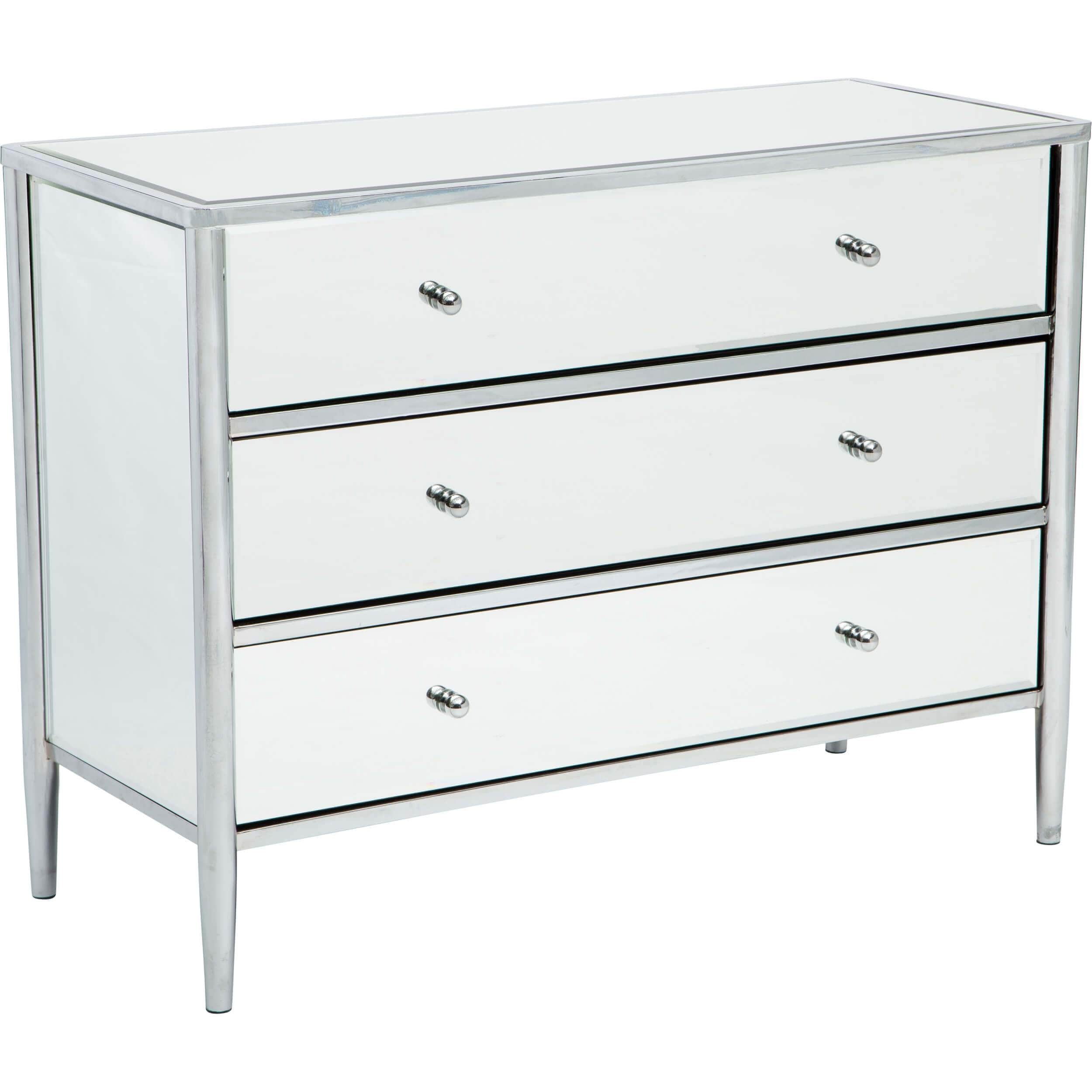 Image of Hollywood Nickel Metal Chest, Large