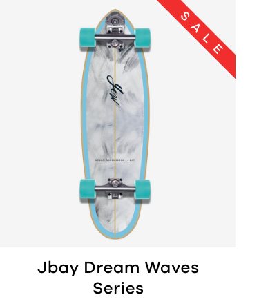 YOW Jbay Dream Waves Series Surf Skateboard